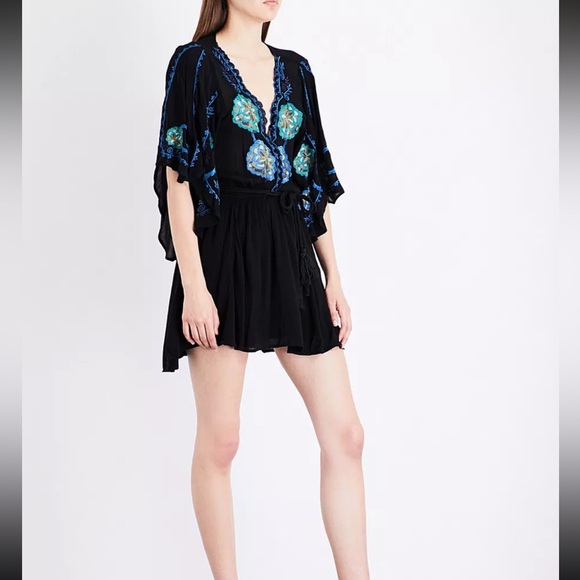 Free People Cora Embroidered Dress NWT! - Picture 5 of 14